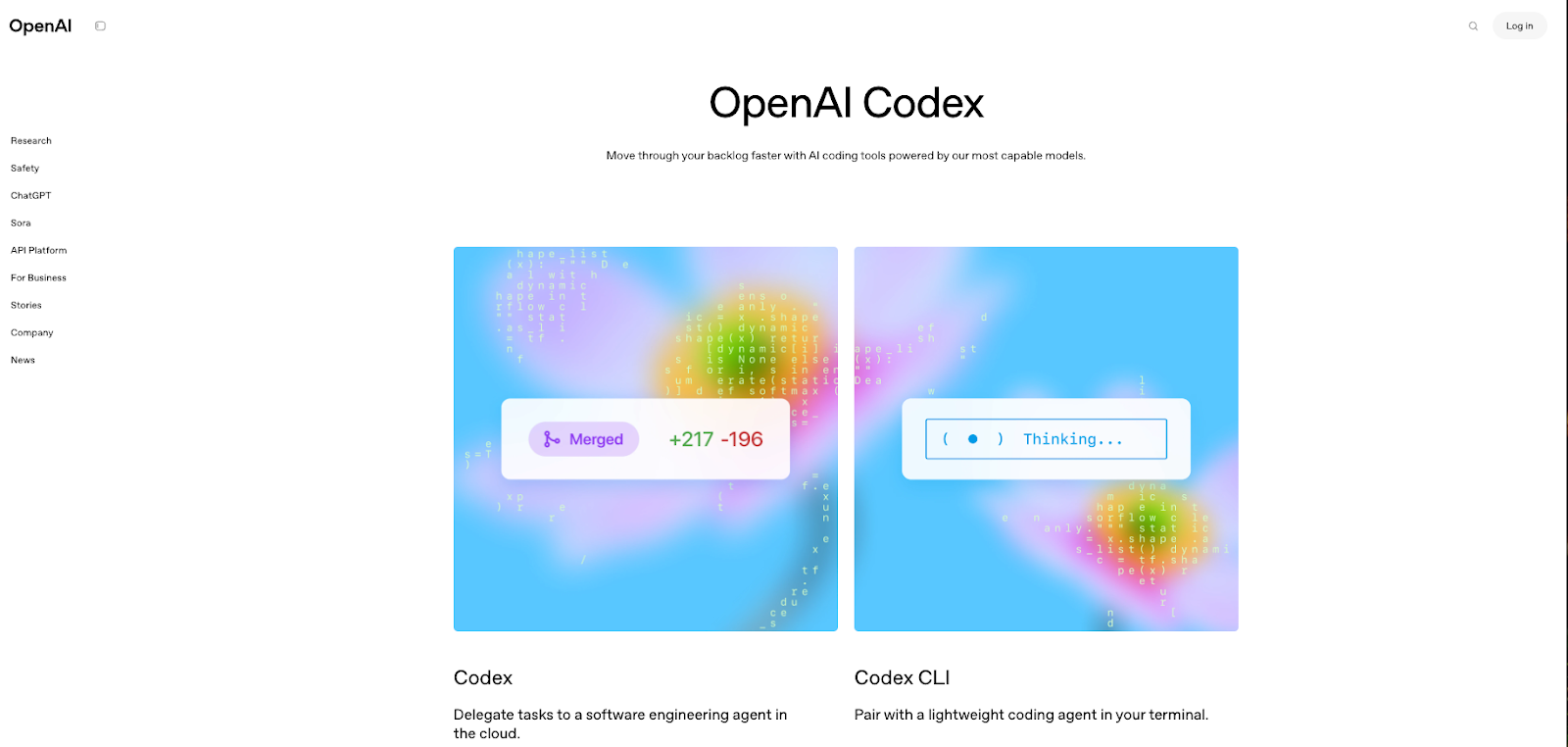 Codex website